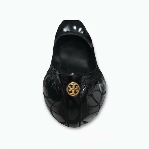 Tory Burch Women’s Patent Leather Wedge Heels Size 8.5 - Picture 4 of 8